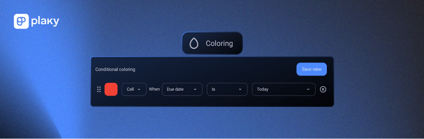 Conditional coloring