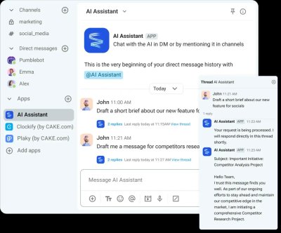 CAKE.com: Pumble AI Assistant