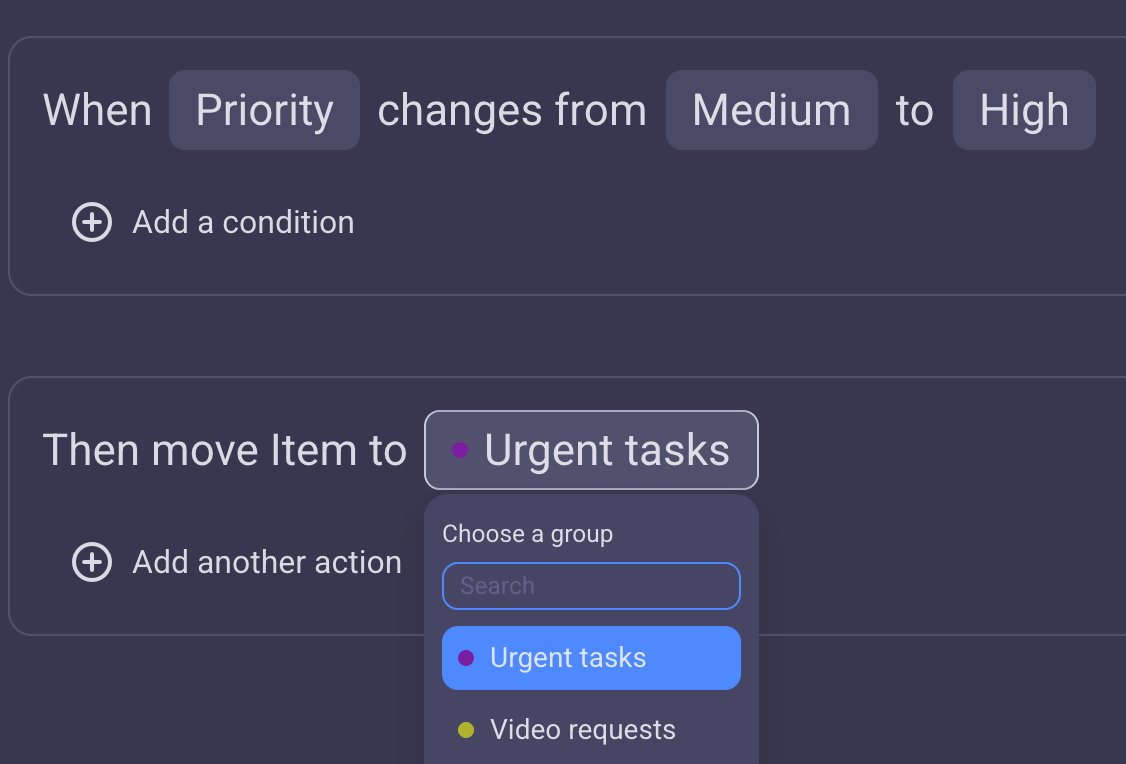 Board Automations | Plaky | CAKE.com Updates