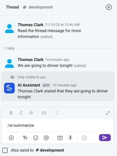 Pumble: AI Assistant Threads