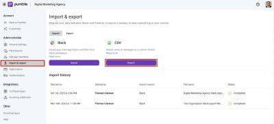 Importing Data From CSV