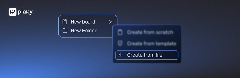 Import Board Data | Plaky | CAKE.com Updates