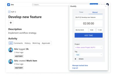 CAKE.com: Jira-Clockify Integration
