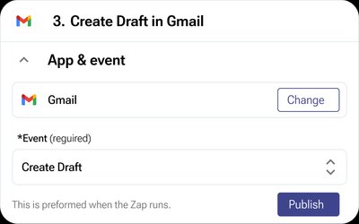 Zapier Integration Gmail