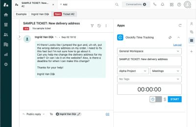 CAKE.com: Zendesk-Clockify Integration