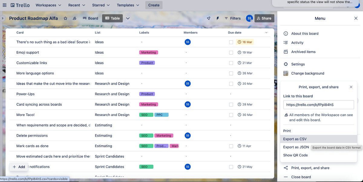 Import Board Data | Plaky | CAKE.com Updates