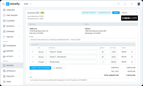 CAKE.com Product Feature Showcase