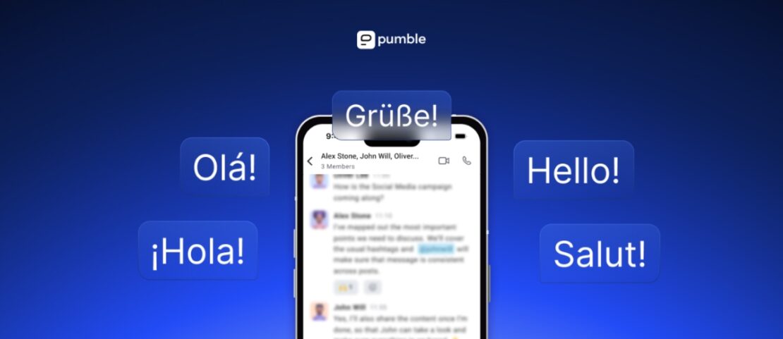 Pumble iOS now supports the main European languages!