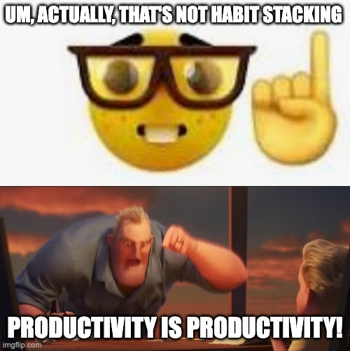 Productivity is productivity meme