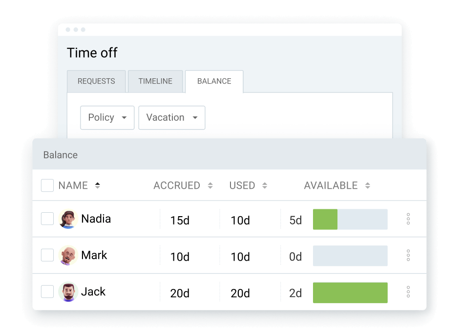 The Balance section of Clockify, the time tracking tool is being shown