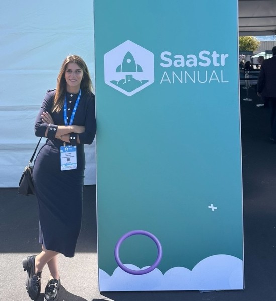 Milena Miletic at SaaStr