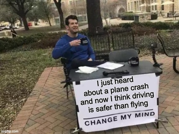 Availability bias meme
