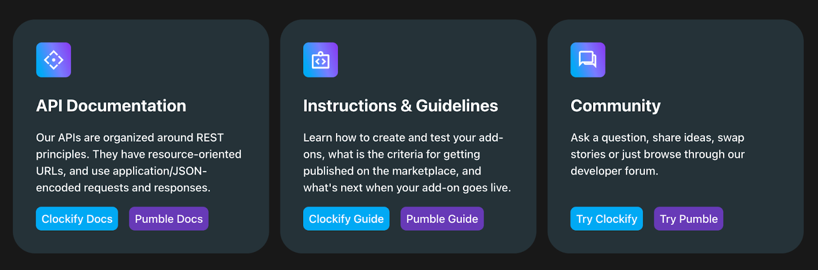 API documentation